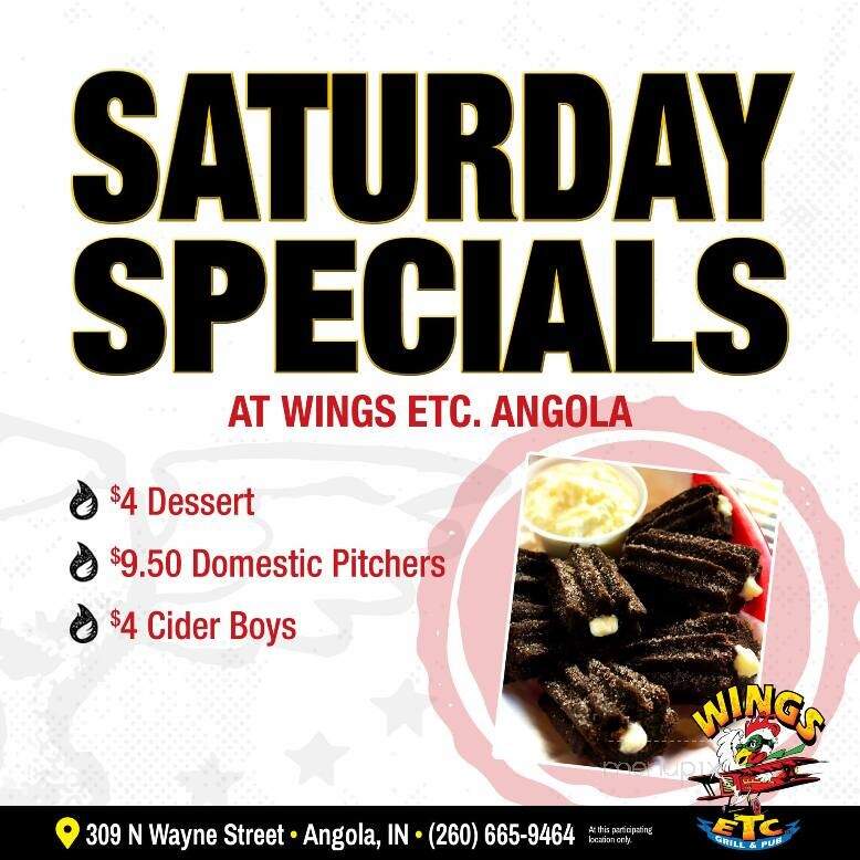 Wings Etc - Angola, IN menu_pic