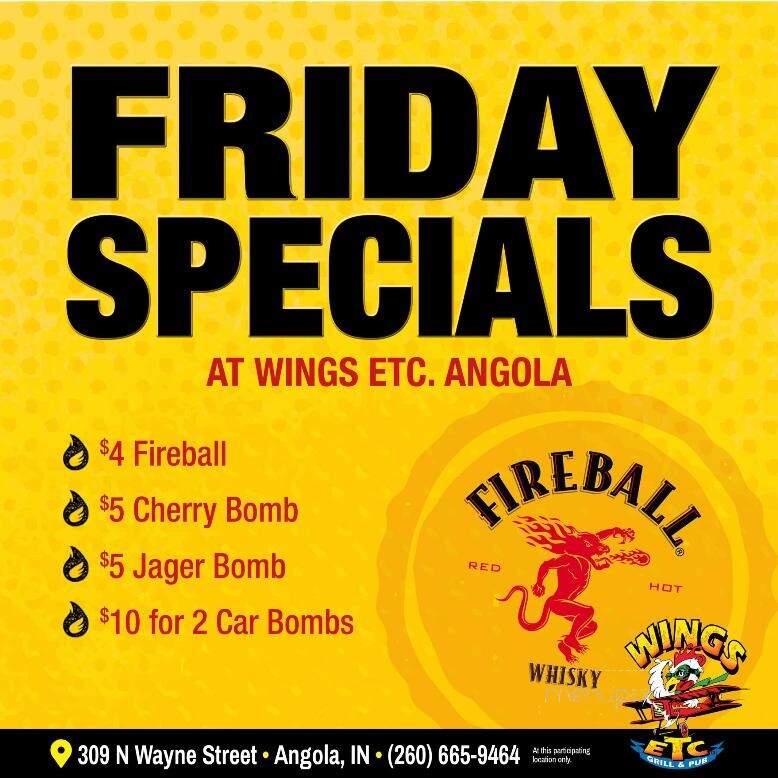 Wings Etc - Angola, IN menu_pic