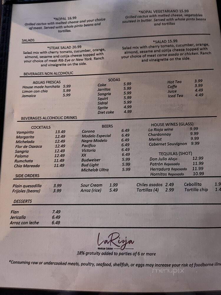La Rioja Mexican Cuisine - Auburn, WA