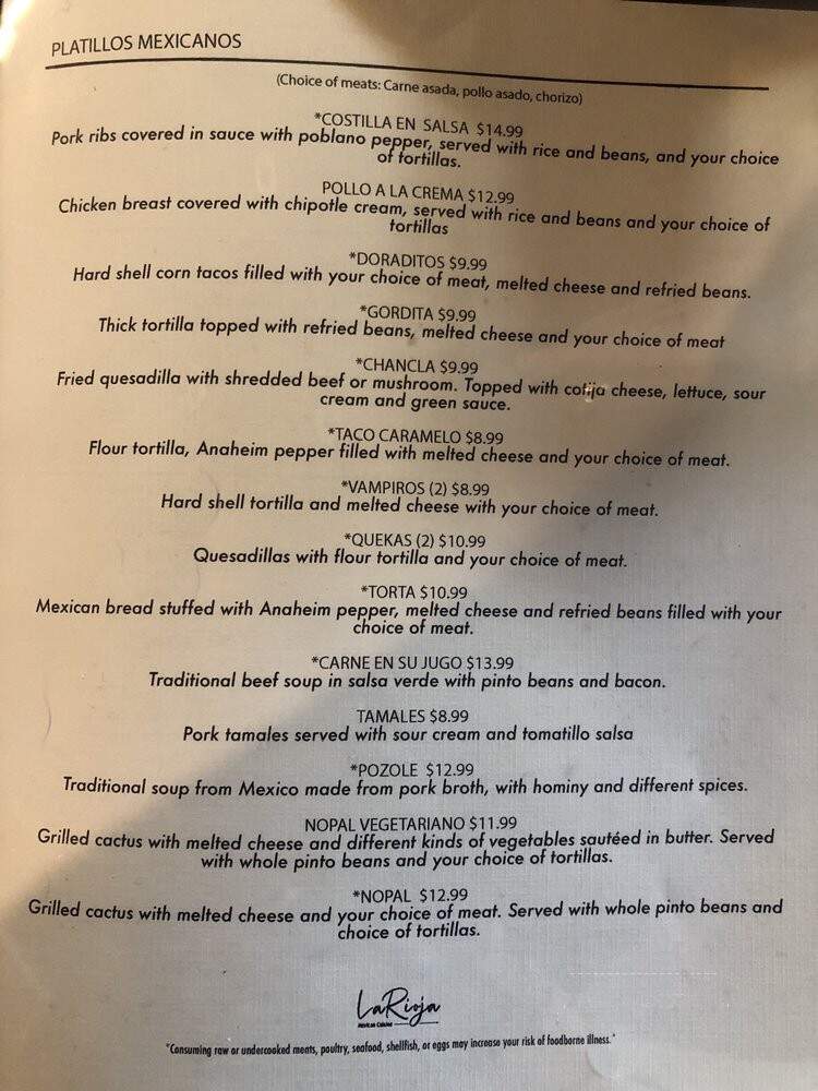 La Rioja Mexican Cuisine - Auburn, WA