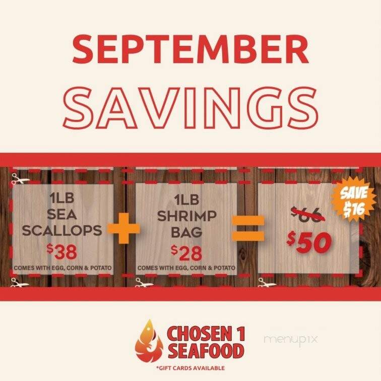 Chosen 1 Cajun Seafood - Bloomfield, CT