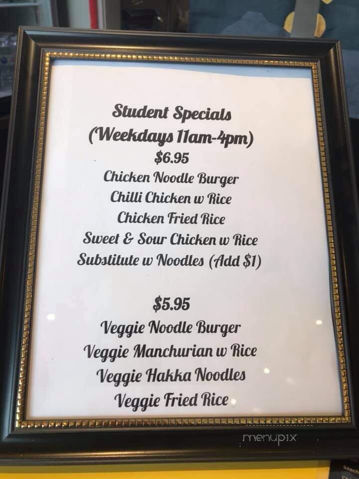 Hakkalicious - Brampton, ON menu_pic
