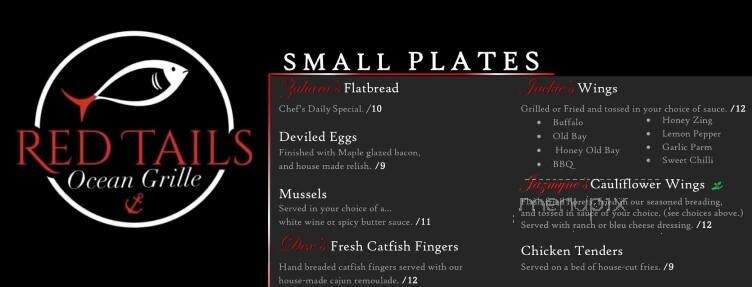 Red Tails Ocean Grille - Saint Charles, MD menu_pic