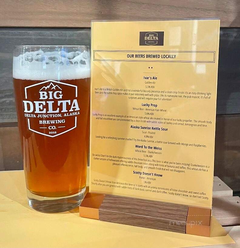 Big Delta Brewing - Delta Junction, AK menu_pic
