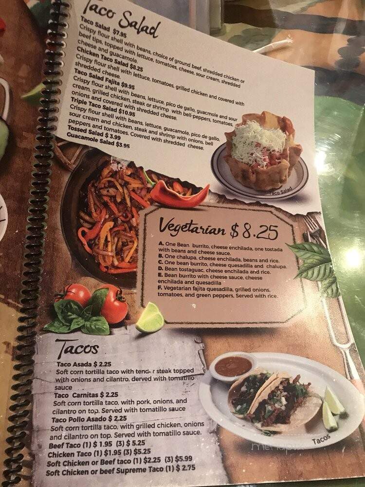 La Hacienda Mexican Restaurant - Avon, IN menu_pic