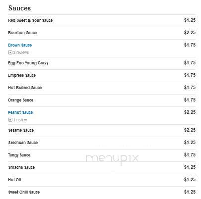 Ho Wun Chinese Restaurant - Fenton, MO menu_pic