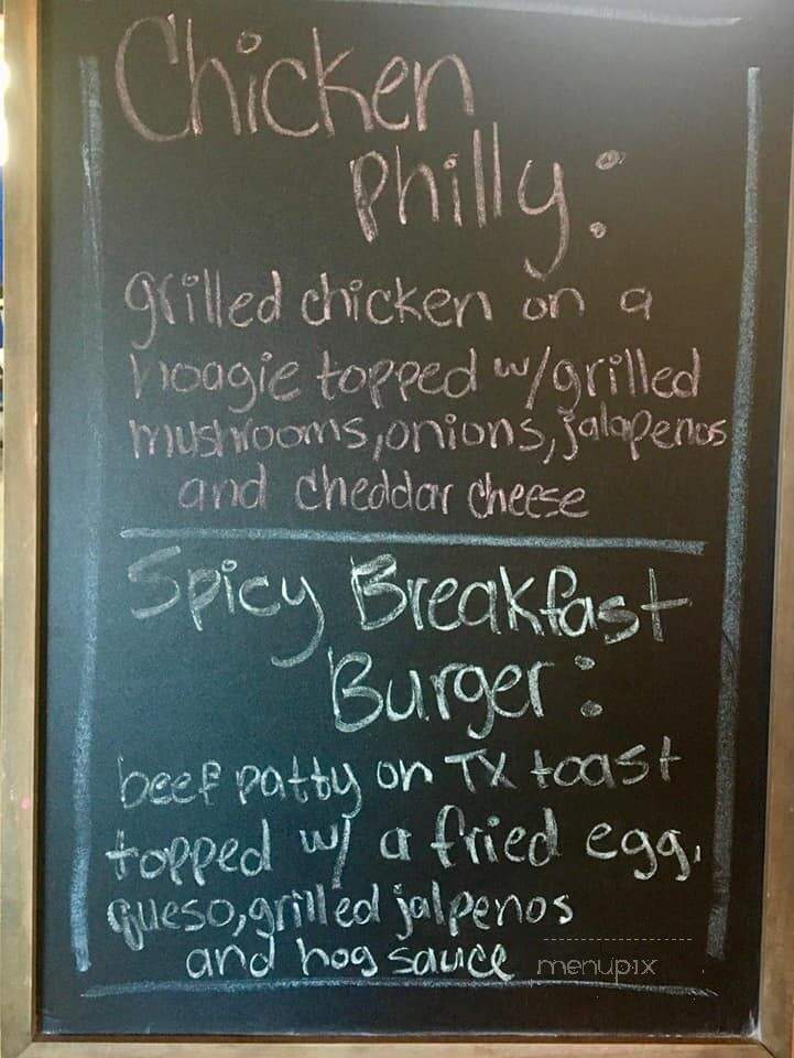 HedgeHog Grill - Waller, TX menu_pic