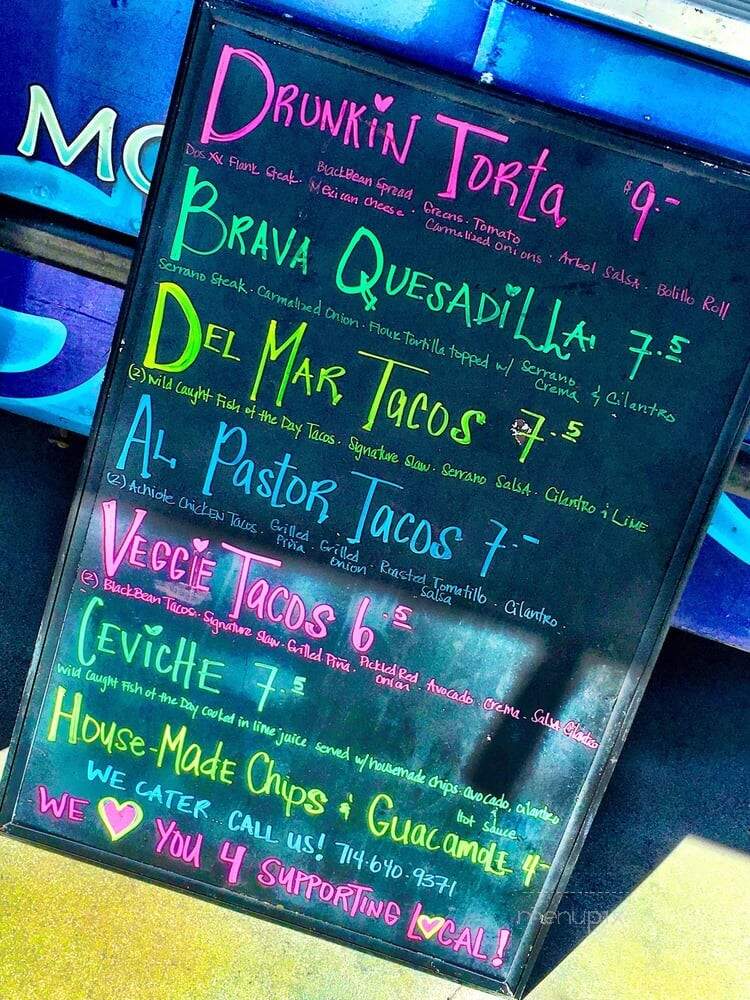 Tamarindo Truck - Orange, CA menu_pic