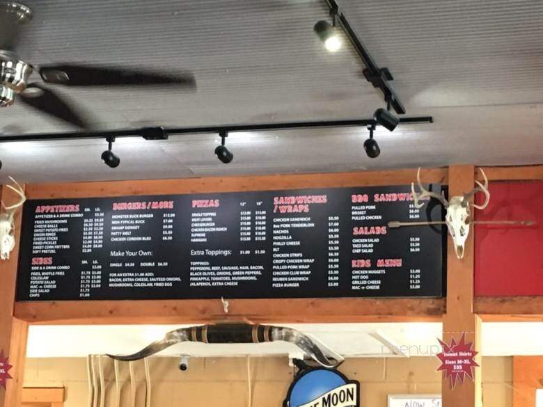 Buck Snort - Neola, IA menu_pic