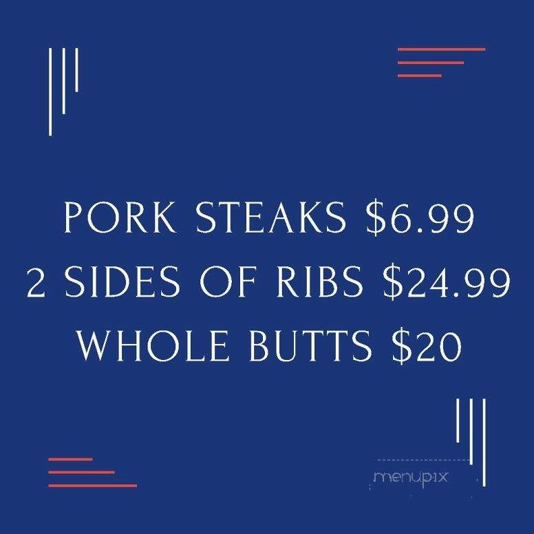 Bo's Pit Bar-B- Que - Sikeston, MO menu_pic