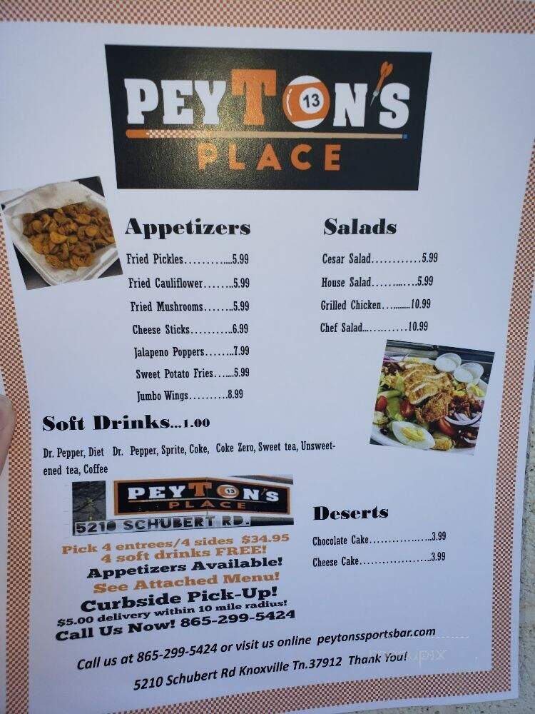 Peyton's Place - Knoxville, TN