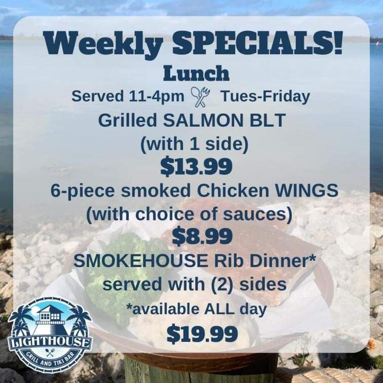 Stump Pass Grille - Englewood, FL menu_pic