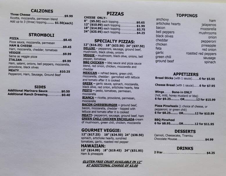 Davido's Pizza & More - Rio Rancho, NM