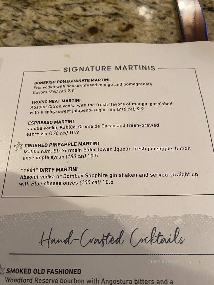 Bonefish Grill - Paramus, NJ menu_pic