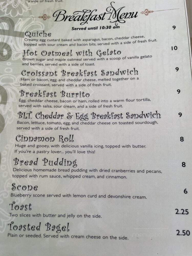 Cafe De Coco - Nampa, ID menu_pic