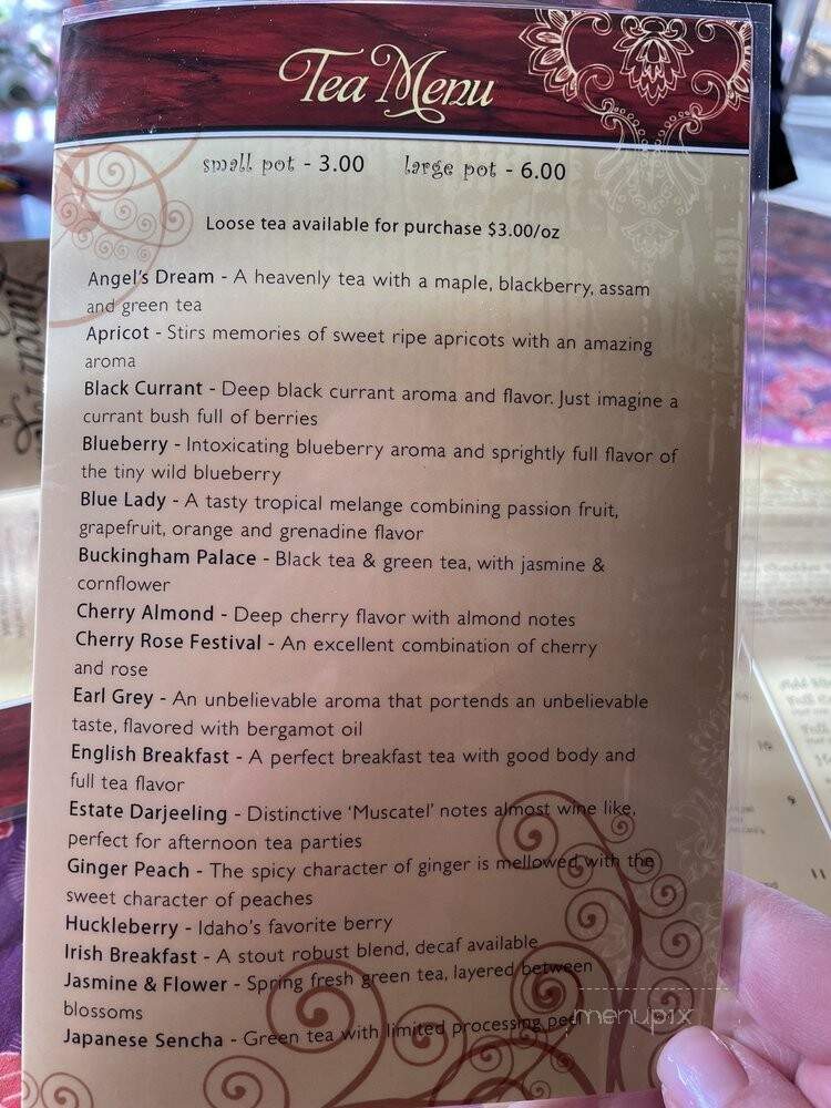 Cafe De Coco - Nampa, ID menu_pic