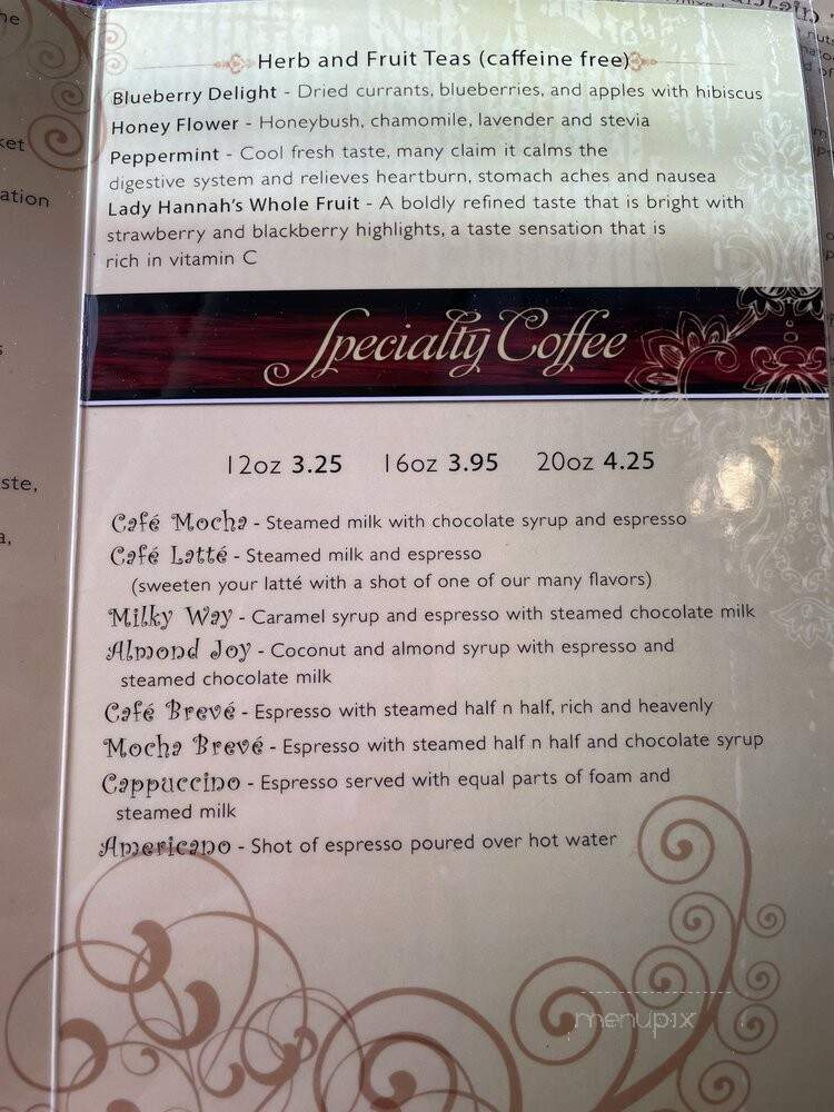 Cafe De Coco - Nampa, ID menu_pic