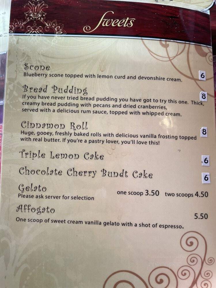 Cafe De Coco - Nampa, ID menu_pic