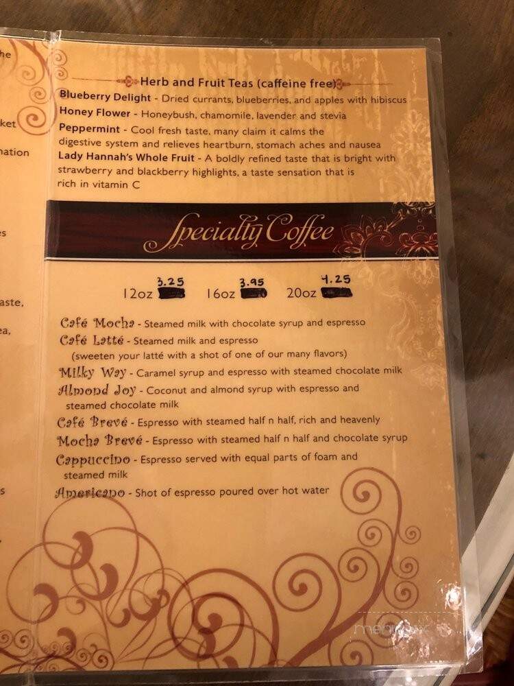 Cafe De Coco - Nampa, ID menu_pic