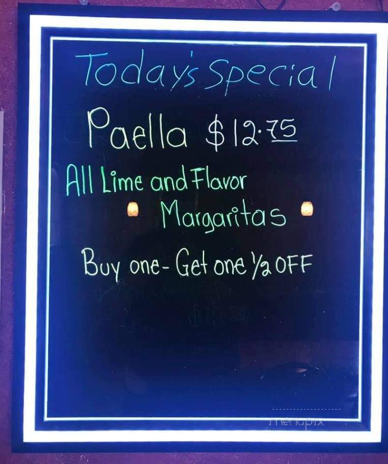 Puerta Vallarta - Effingham, IL menu_pic