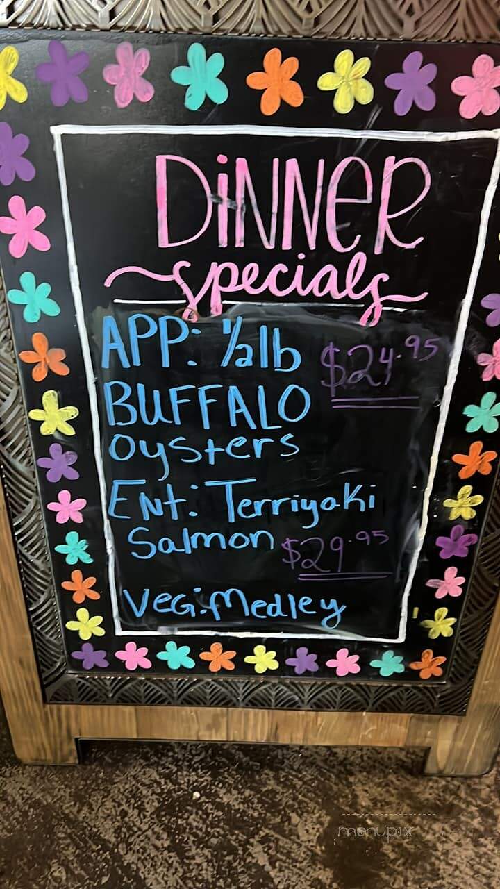 Aj's Dockside Restaurant - Tybee Island, GA menu_pic