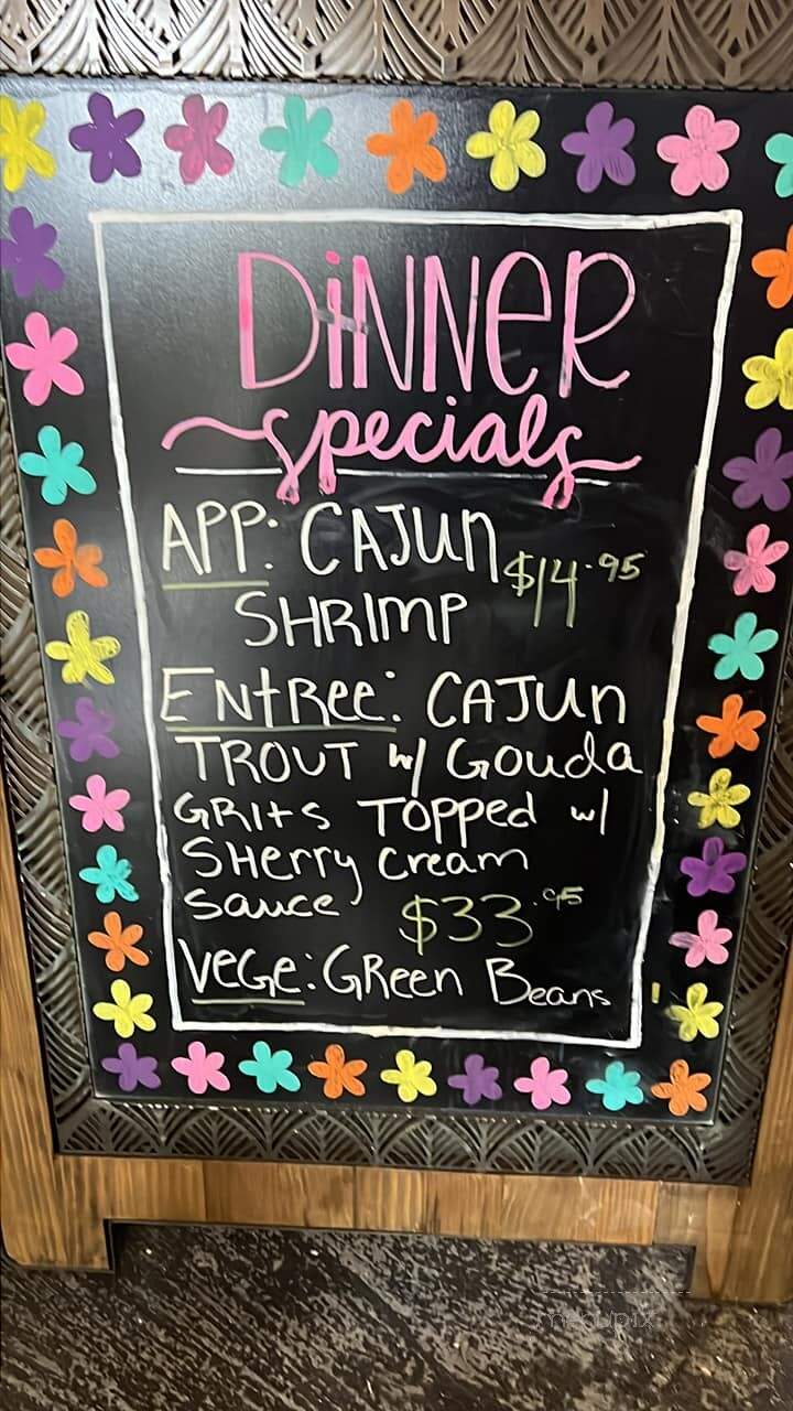 Aj's Dockside Restaurant - Tybee Island, GA menu_pic