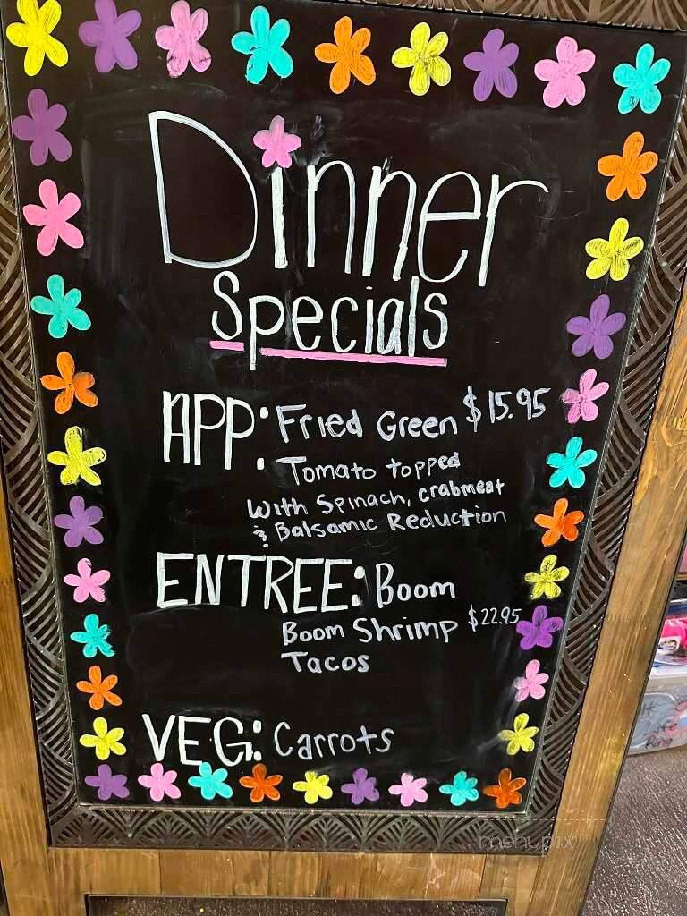 Aj's Dockside Restaurant - Tybee Island, GA menu_pic