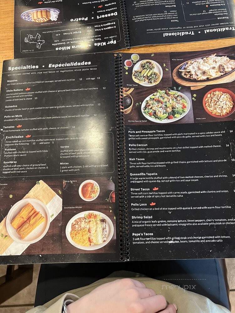 El Tio Pepe Mexican Restaurant - O'Fallon, MO menu_pic