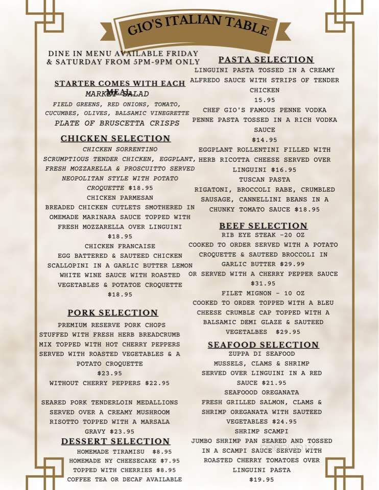 Joe's Meat Market - South Bound Brook, NJ menu_pic