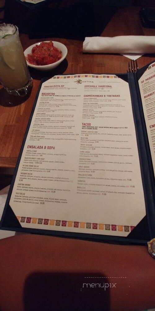 Cantina - Saratoga Springs, NY menu_pic