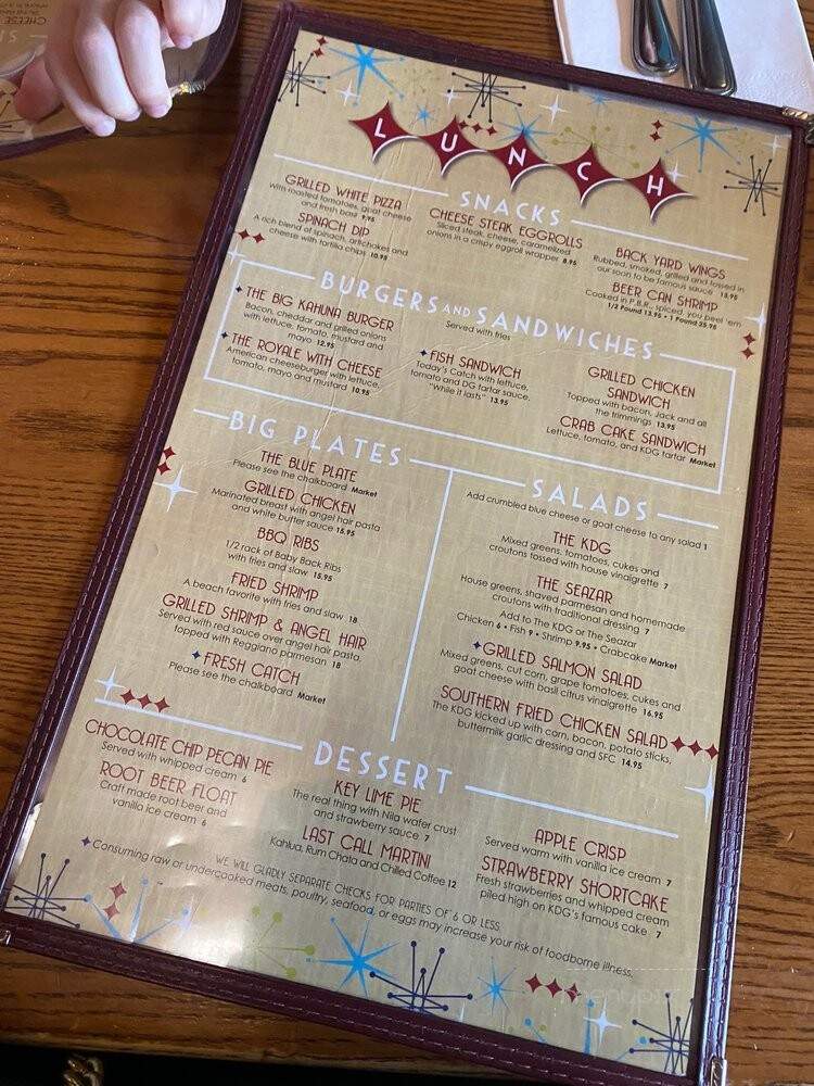Kill Devil Grill - Kill Devil Hills, NC menu_pic