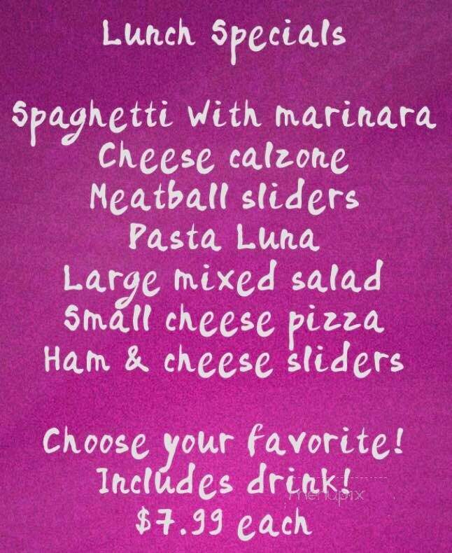 Painturo's Pizza - Lebanon, TN menu_pic