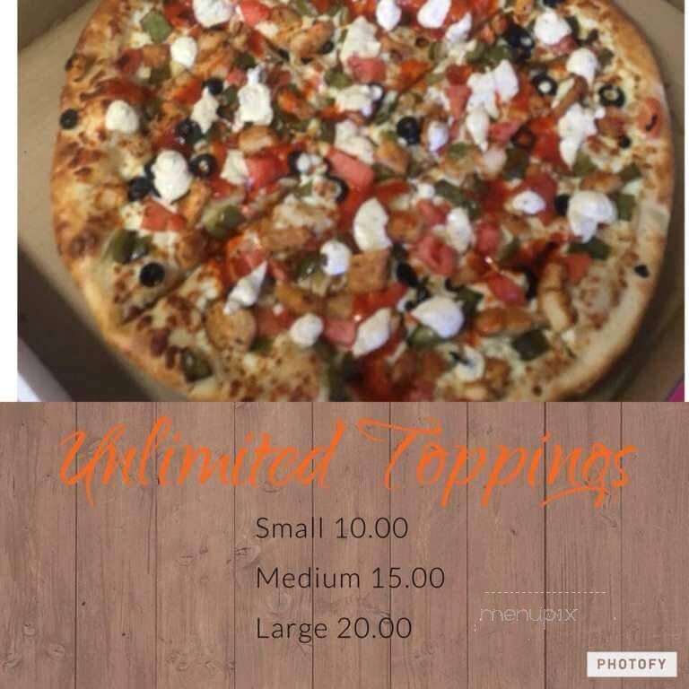 Juniors Handmade Sourdough Pizza - Bowmanville, ON menu_pic