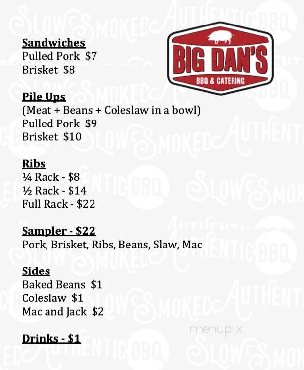 Big Dan's BBQ - Catawissa, PA