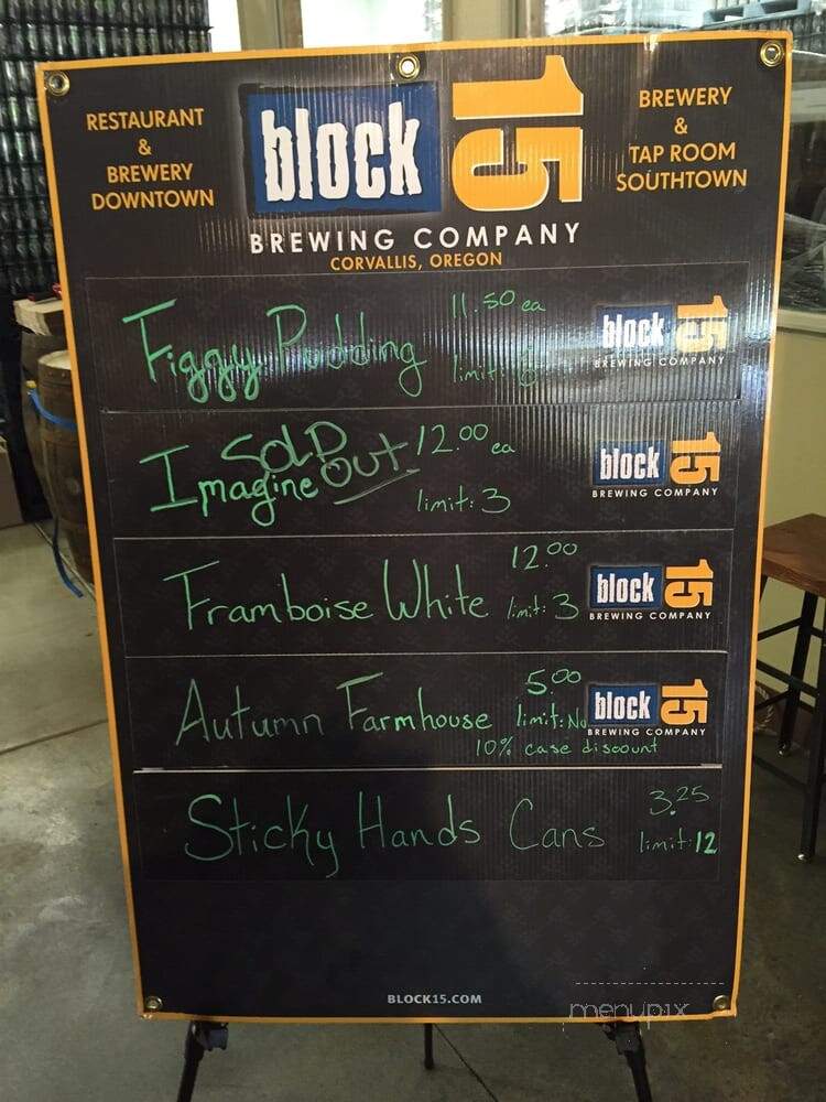 Block 15 Brewery & Tap Room - Corvallis, OR