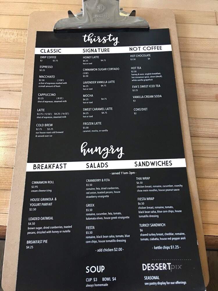 Paper City Coffee - Chillicothe, OH menu_pic
