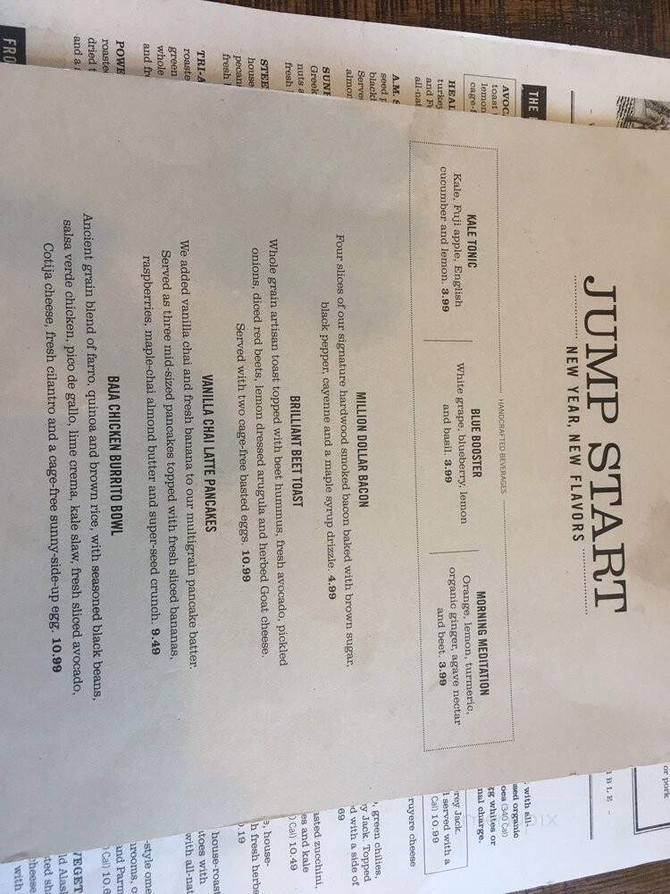 First Watch - Tucson, AZ menu_pic