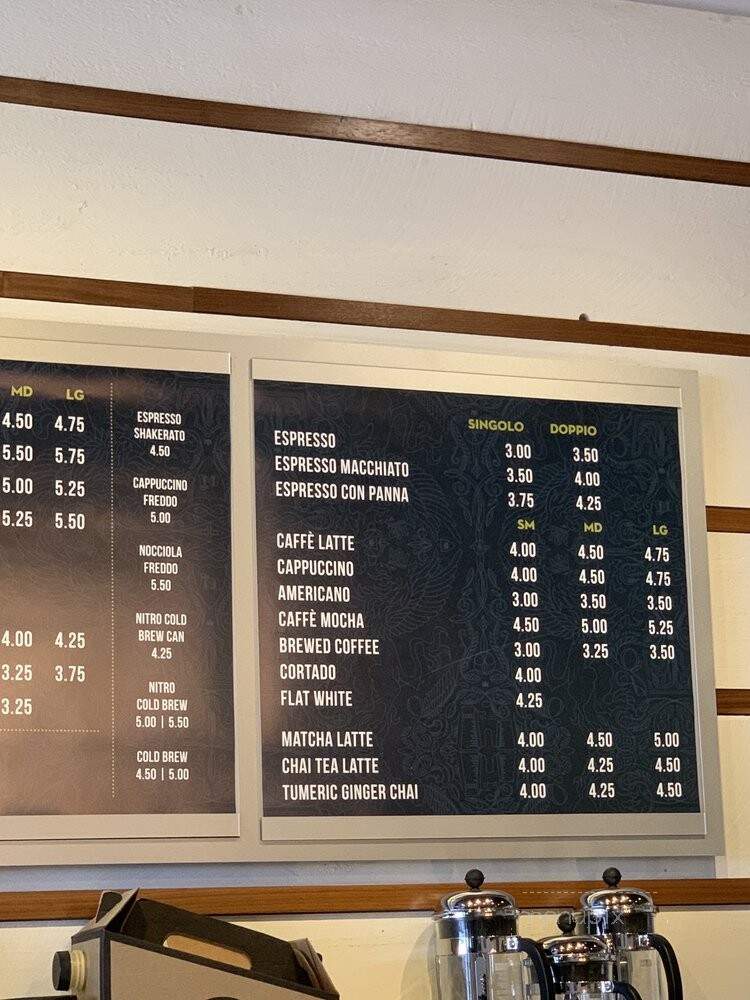 Caffe Umbria - Chicago, IL menu_pic