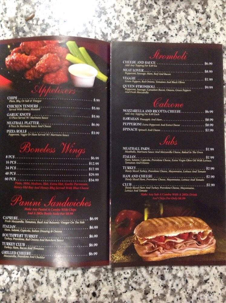 Queen Pizza - Martinsburg, WV menu_pic
