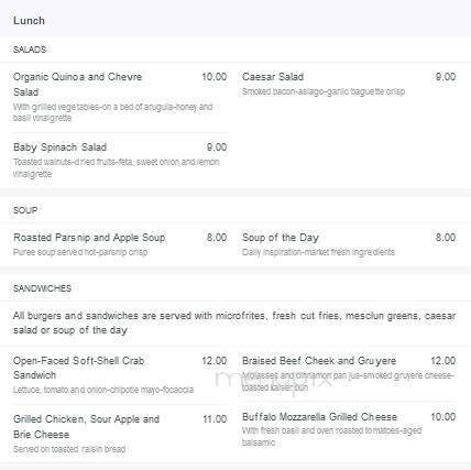 Blu Duby - London, ON menu_pic