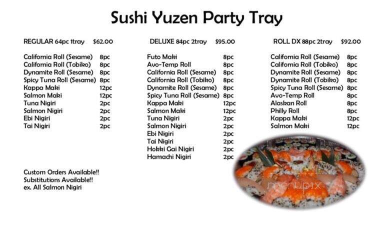 Sushi Yuzen - St. Albert, AB