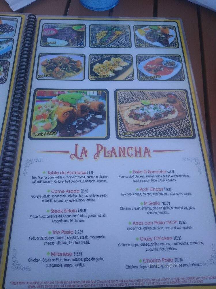El Trompo - West Chester, OH menu_pic