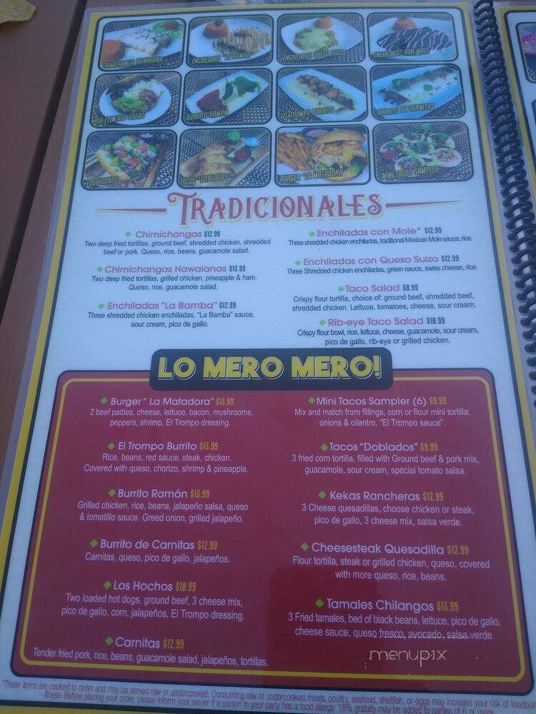 El Trompo - West Chester, OH menu_pic
