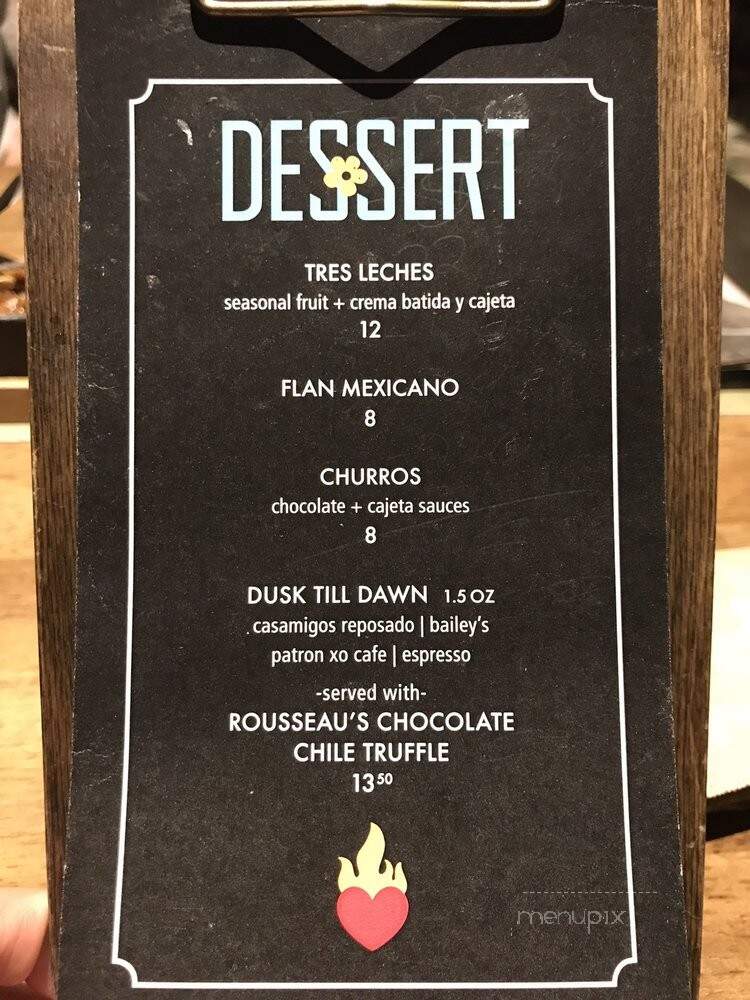 Antojo Tacos + Tequila - Halifax, NS menu_pic