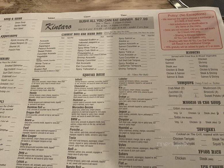 Kintaro Sushi & Hot Pot - Akron, OH