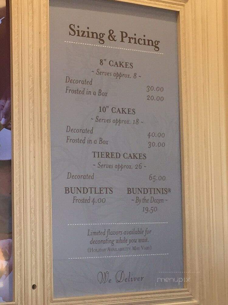 Nothing Bundt Cakes - Saint Peters, MO menu_pic