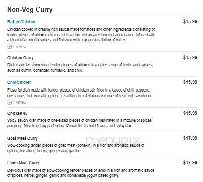 Punjabi Oven - Mansfield, OH menu_pic