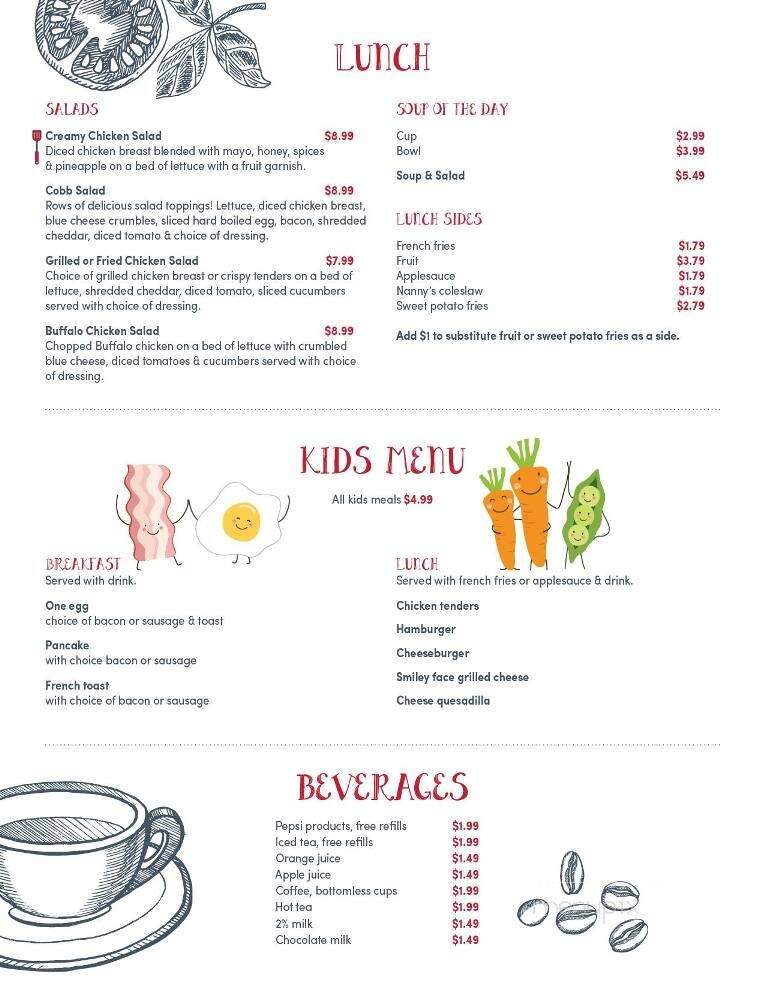 Delaney's Diner - Columbus, OH menu_pic