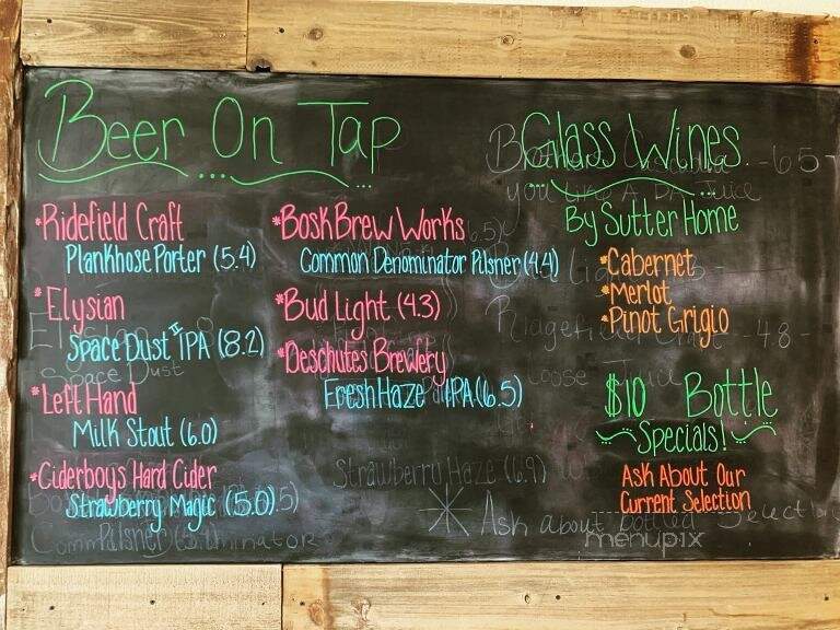 Stonewood Bar and Grill - Vancouver, WA menu_pic