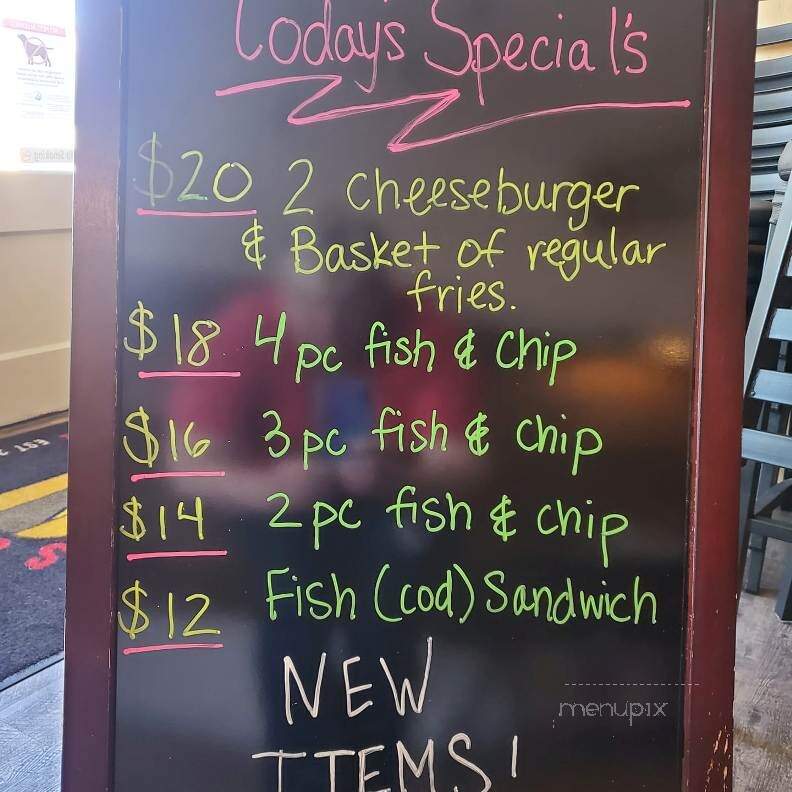 Stonewood Bar and Grill - Vancouver, WA menu_pic